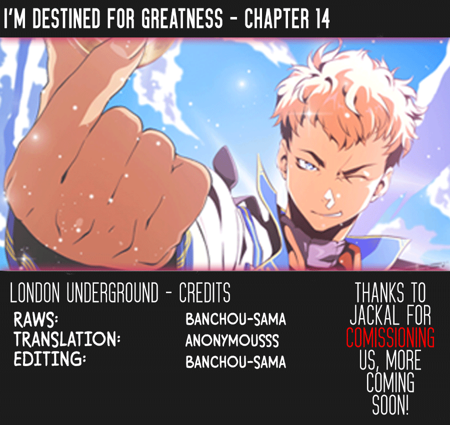 I’m Destined For Greatness! chapter 14 - page 1