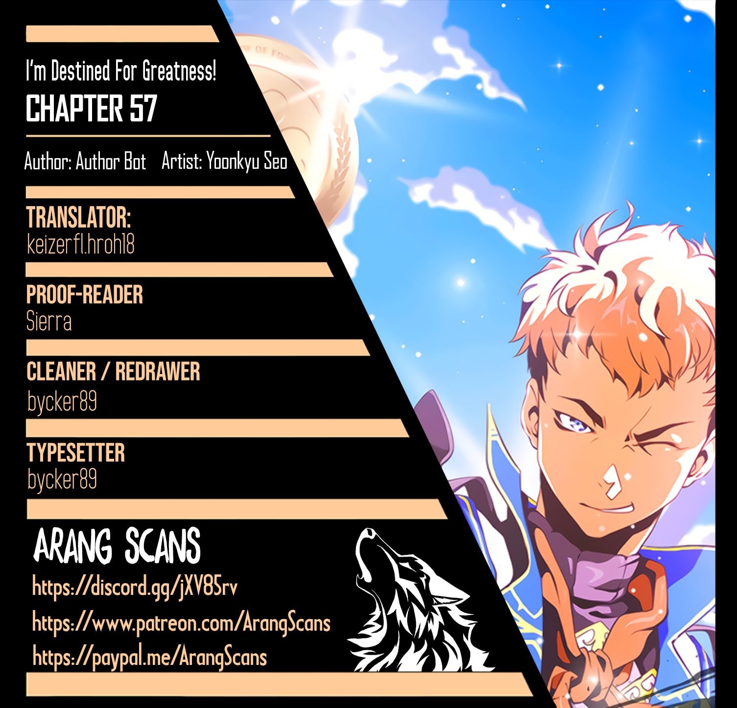 I’m Destined For Greatness! chapter 57 - page 1