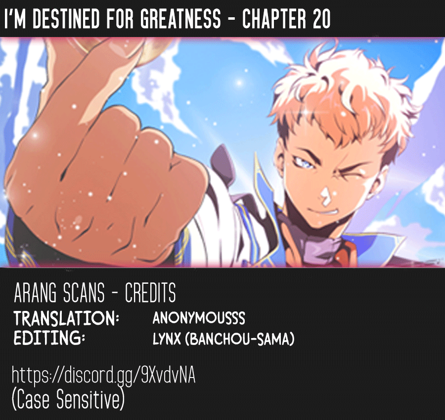 I’m Destined For Greatness! chapter 20 - page 1