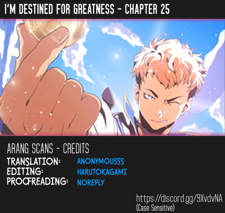 I’m Destined For Greatness! chapter 25 - page 1