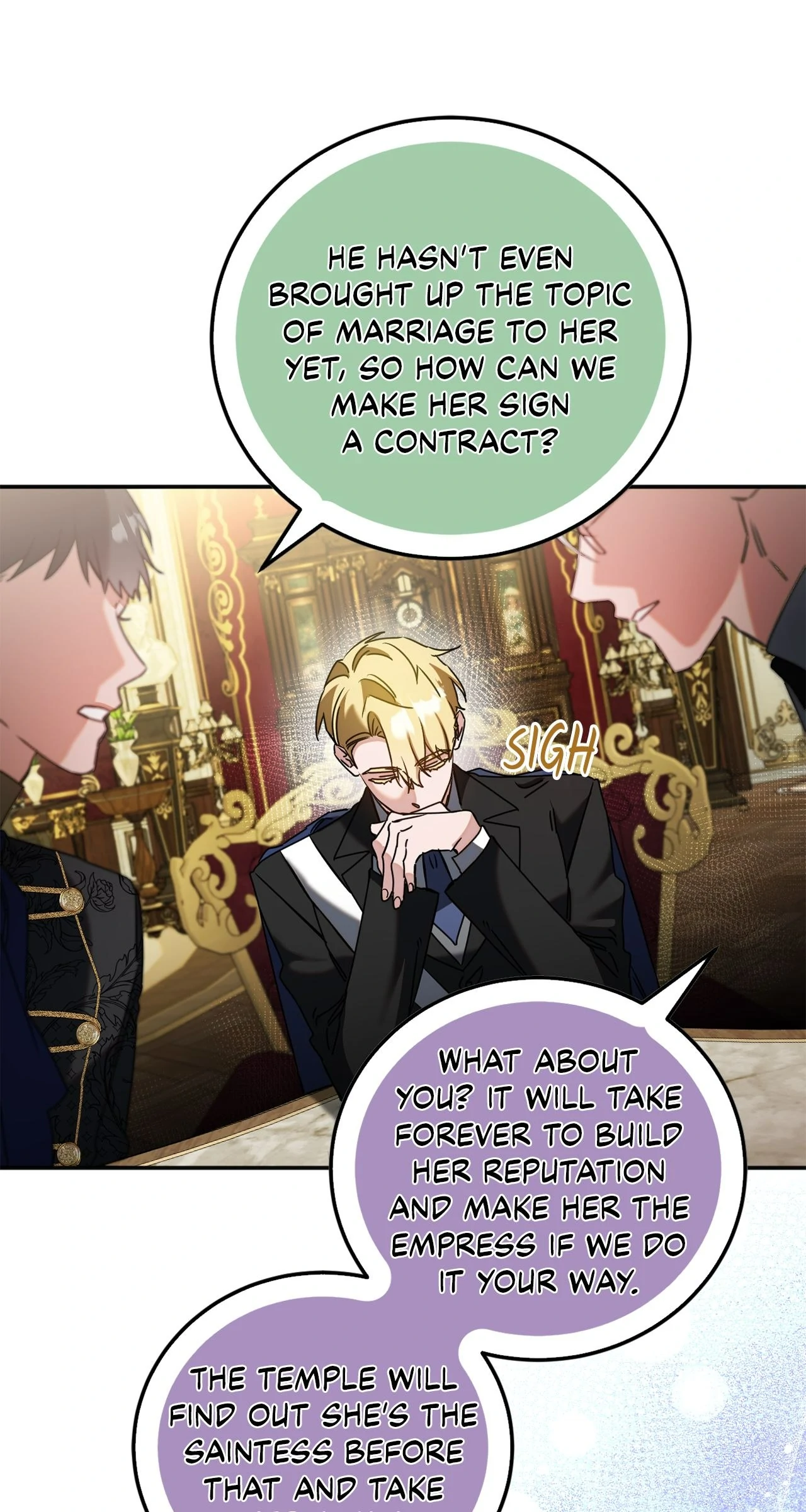 The Saintess Returns to the Emperor Chapter 59 - page 4