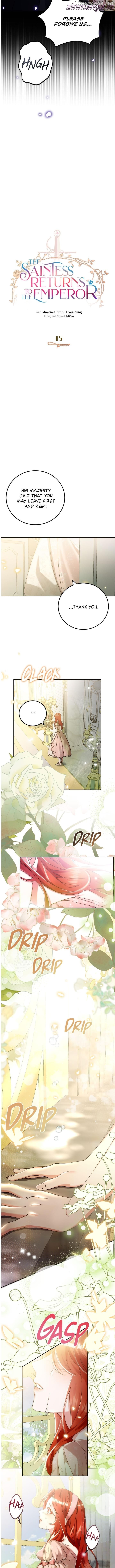The Saintess Returns to the Emperor Chapter 15 - page 2