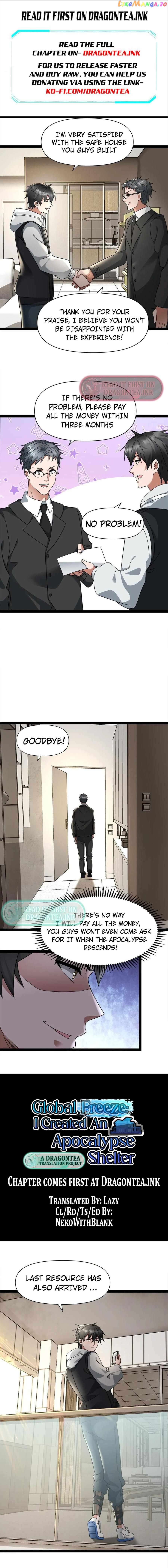 Global Freeze: I Created An Apocalypse Shelter Chapter 6 - page 2