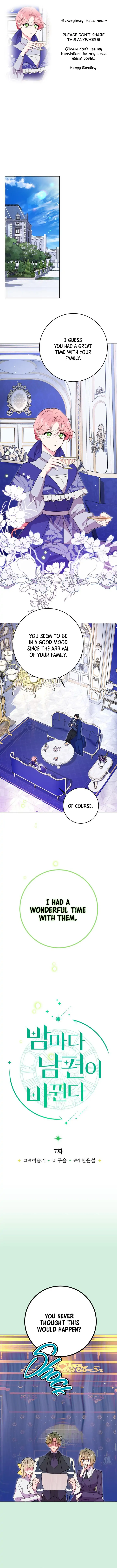 My Husband Changes Every Night Chapter 7 - page 1