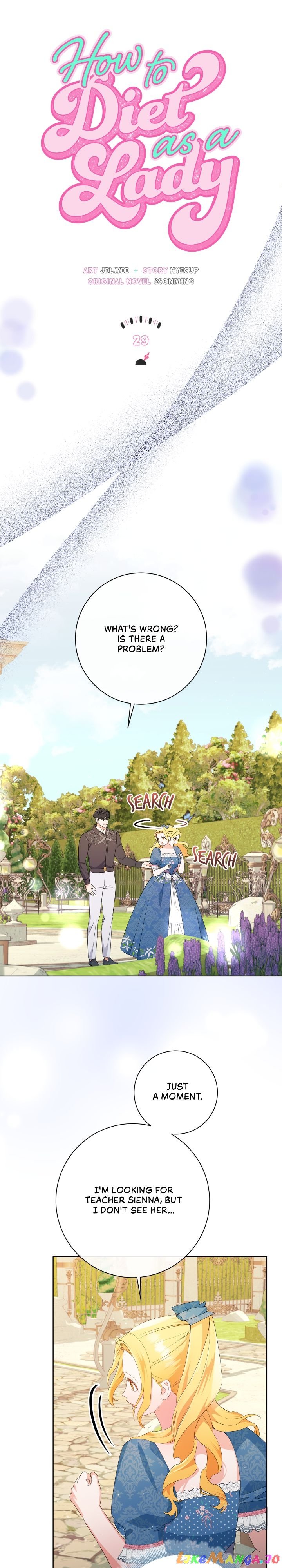 How to Diet as a Lady Chapter 29 - page 6
