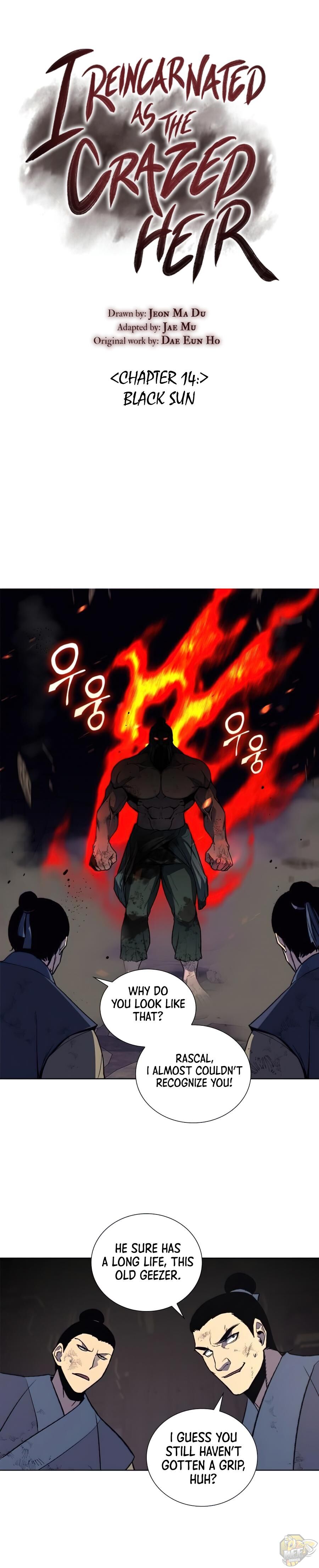 I Reincarnated As The Crazed Heir Chapter 14 - page 1