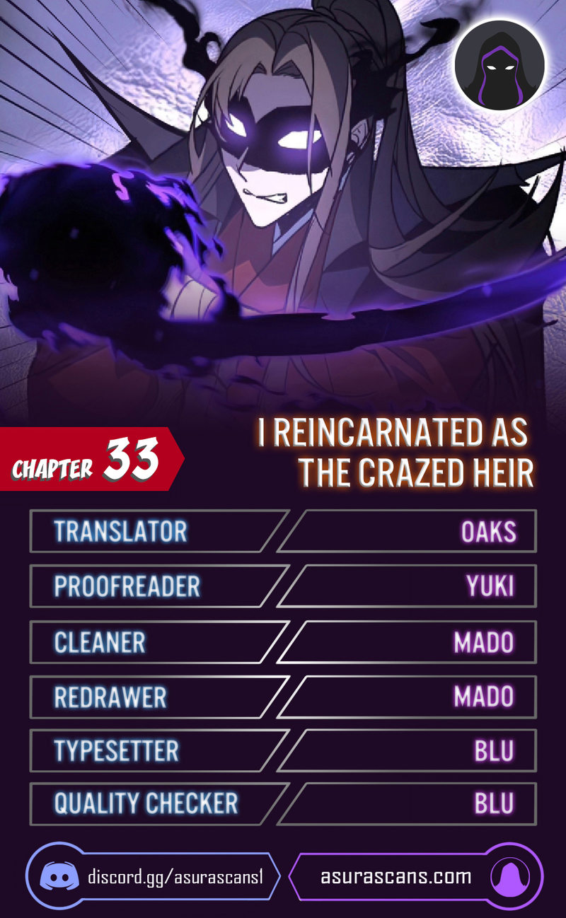 I Reincarnated As The Crazed Heir Chapter 33 - page 1