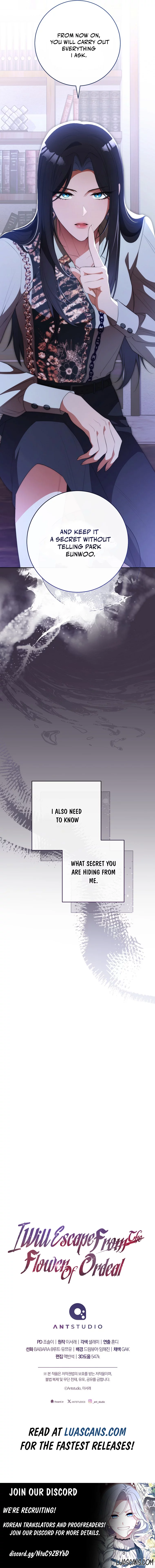 I Will Escape From The Flower Of Ordeals Chapter 33 - page 17
