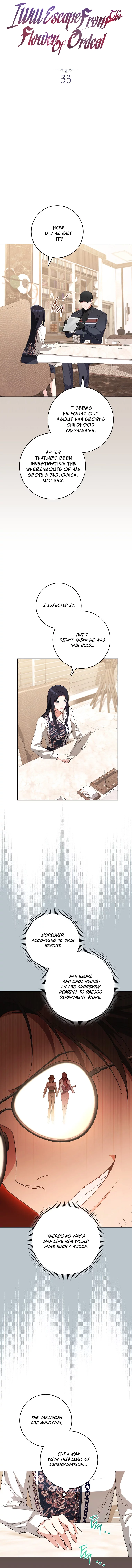 I Will Escape From The Flower Of Ordeals Chapter 33 - page 2