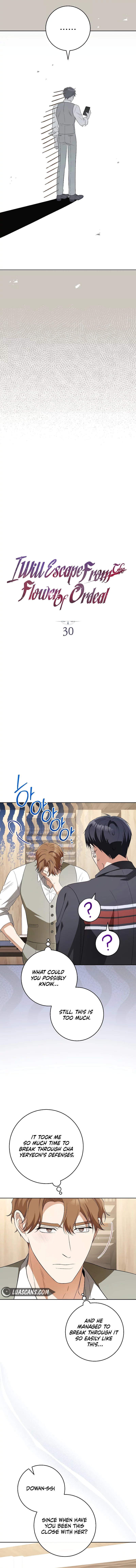 I Will Escape From The Flower Of Ordeals Chapter 30 - page 3
