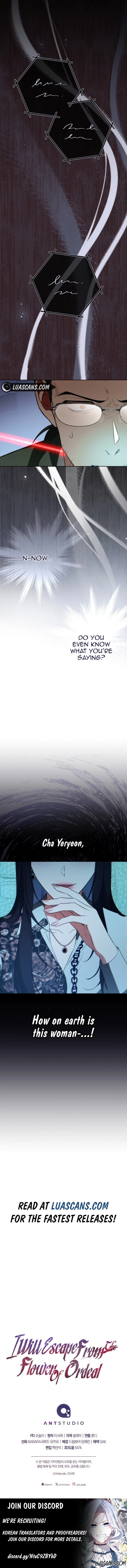 I Will Escape From The Flower Of Ordeals Chapter 35 - page 18