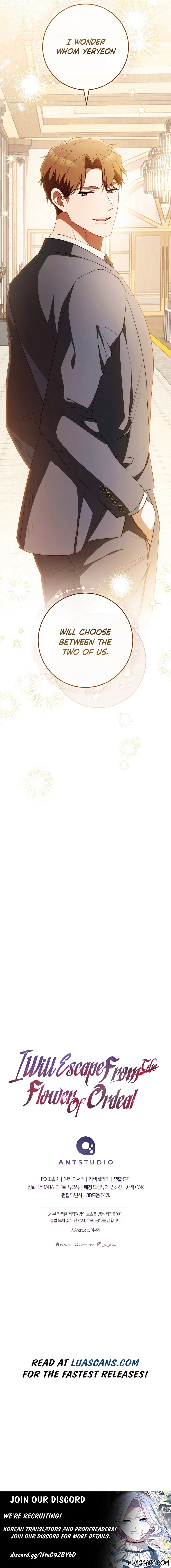 I Will Escape From The Flower Of Ordeals Chapter 39 - page 11