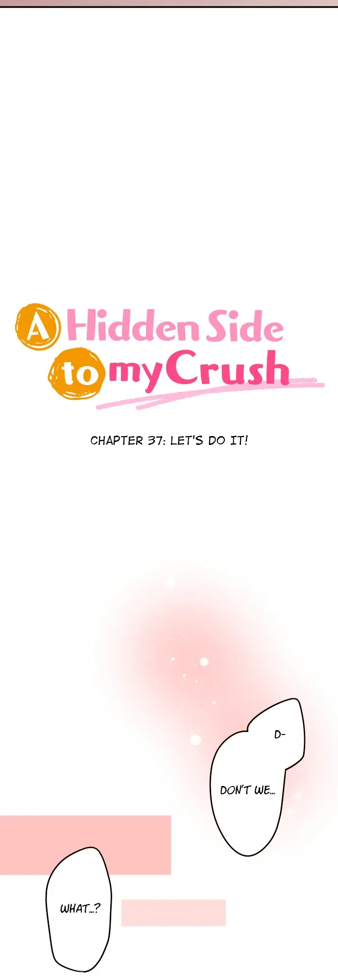 A Hidden Side to my Crush Chapter 37 - page 2