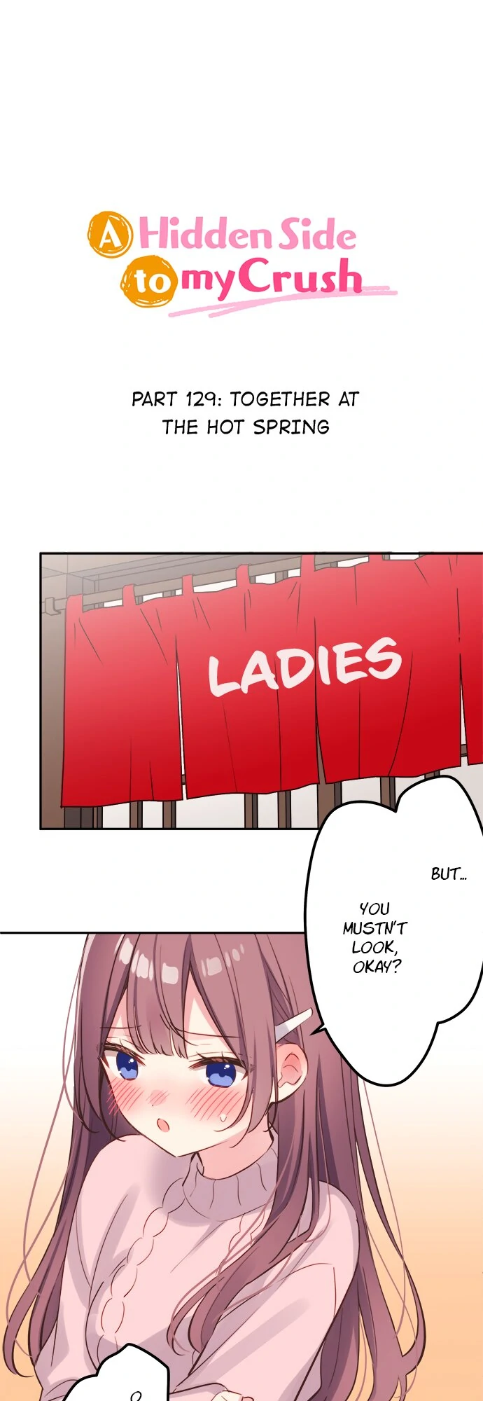 A Hidden Side to my Crush Chapter 129 - page 1