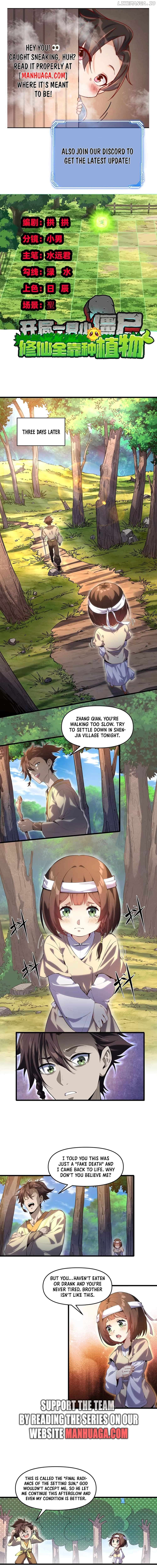 Starting as a Small Zombie, I Cultivate to Immortality by Growing Plants Chapter 2 - page 1