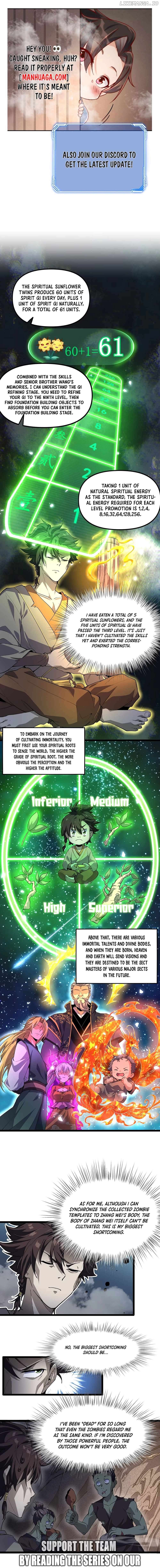 Starting as a Small Zombie, I Cultivate to Immortality by Growing Plants Chapter 6 - page 1