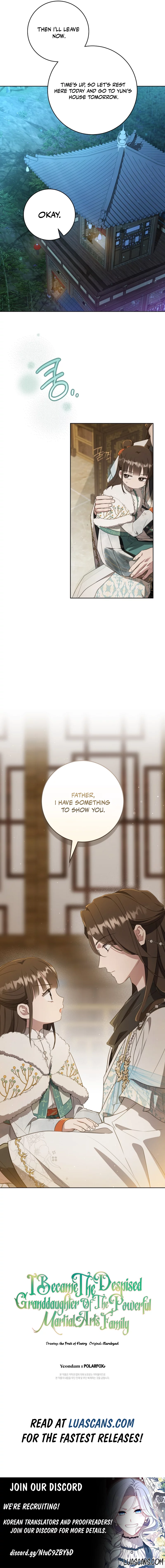 I Became the Despised Granddaughter of the Powerful Martial Arts Family Chapter 56 - page 15