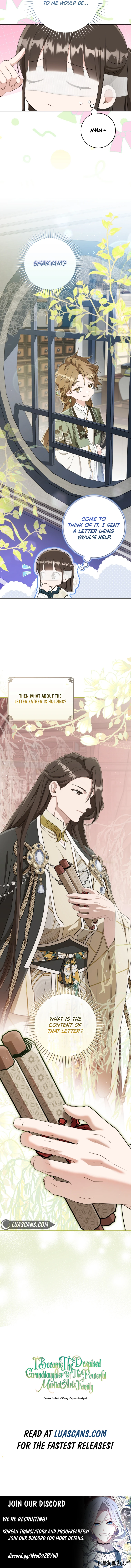 I Became the Despised Granddaughter of the Powerful Martial Arts Family Chapter 64 - page 9