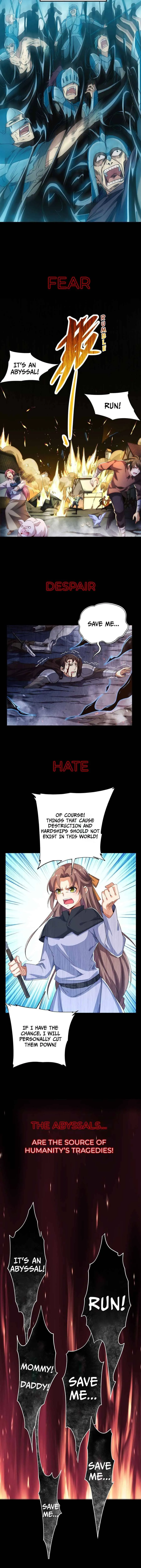 I, The Abyssal, Have Decided to Save Humanity Again Today Chapter 0.1 - page 2