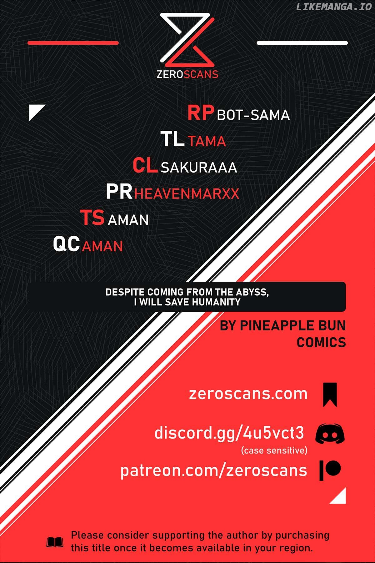I, The Abyssal, Have Decided to Save Humanity Again Today Chapter 139 - page 1