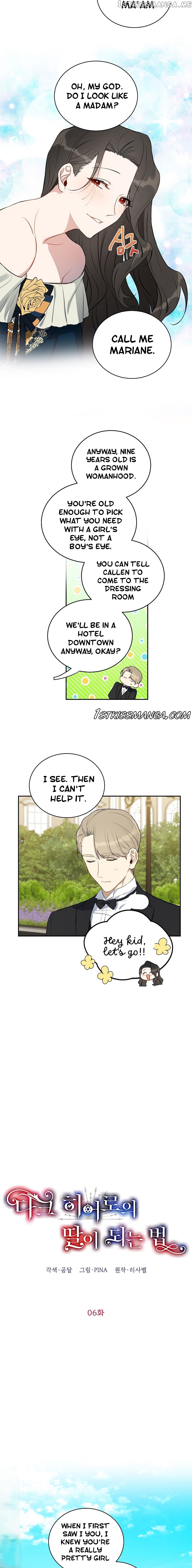 How To Be A Dark Hero’s Daughter chapter 6 - page 5