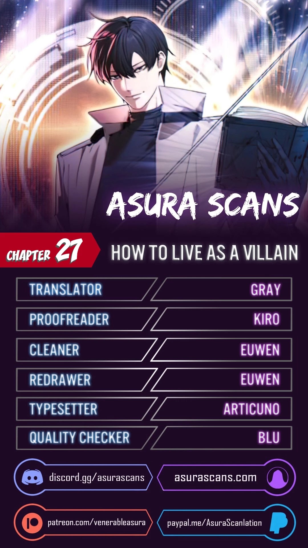 How to Live as a Villain chapter 27 - page 1