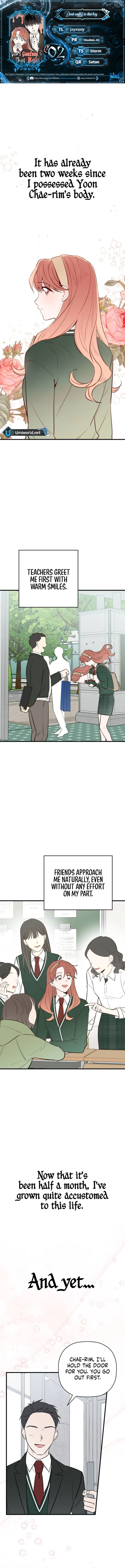 don’t confess to that boy Chapter 2 - page 1