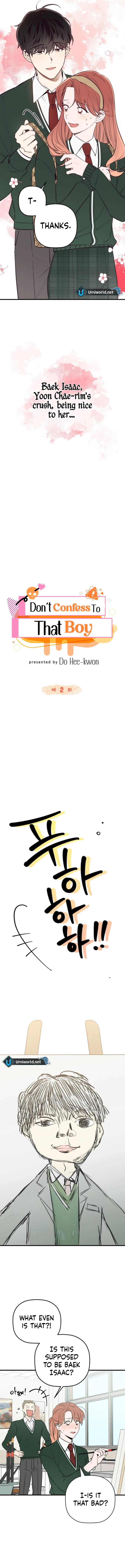 don’t confess to that boy Chapter 2 - page 3