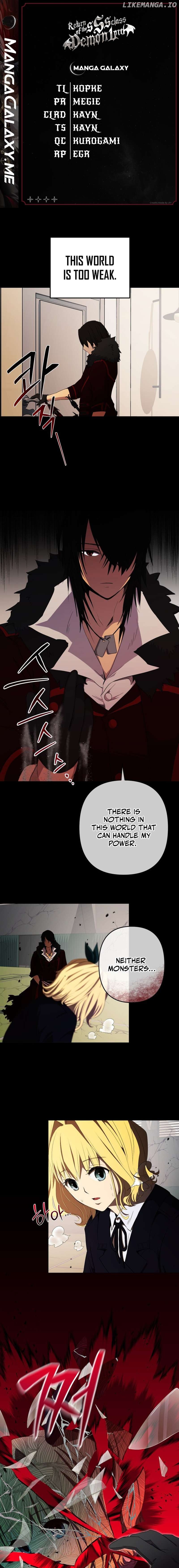 Return of the SSS-Class Demon Lord Chapter 9 - page 1