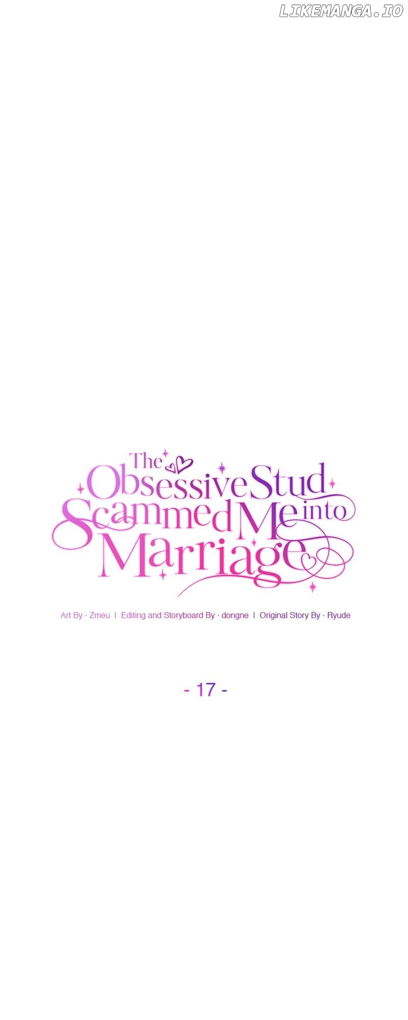 The Obsessive Stud Scammed Me into Marriage Chapter 17 - page 1