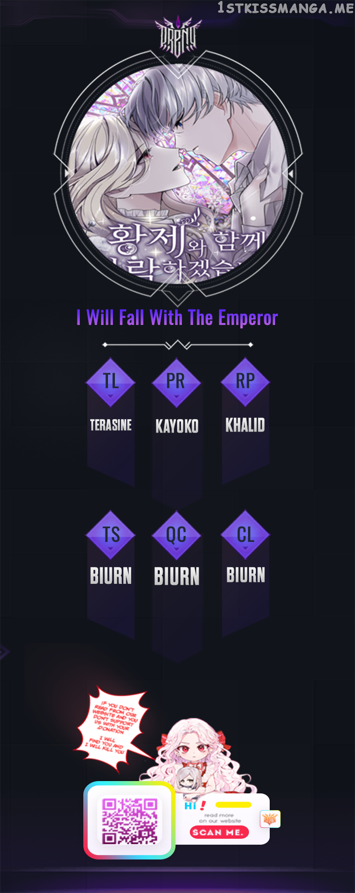 I Will Fall With The Emperor Chapter 52 - page 1