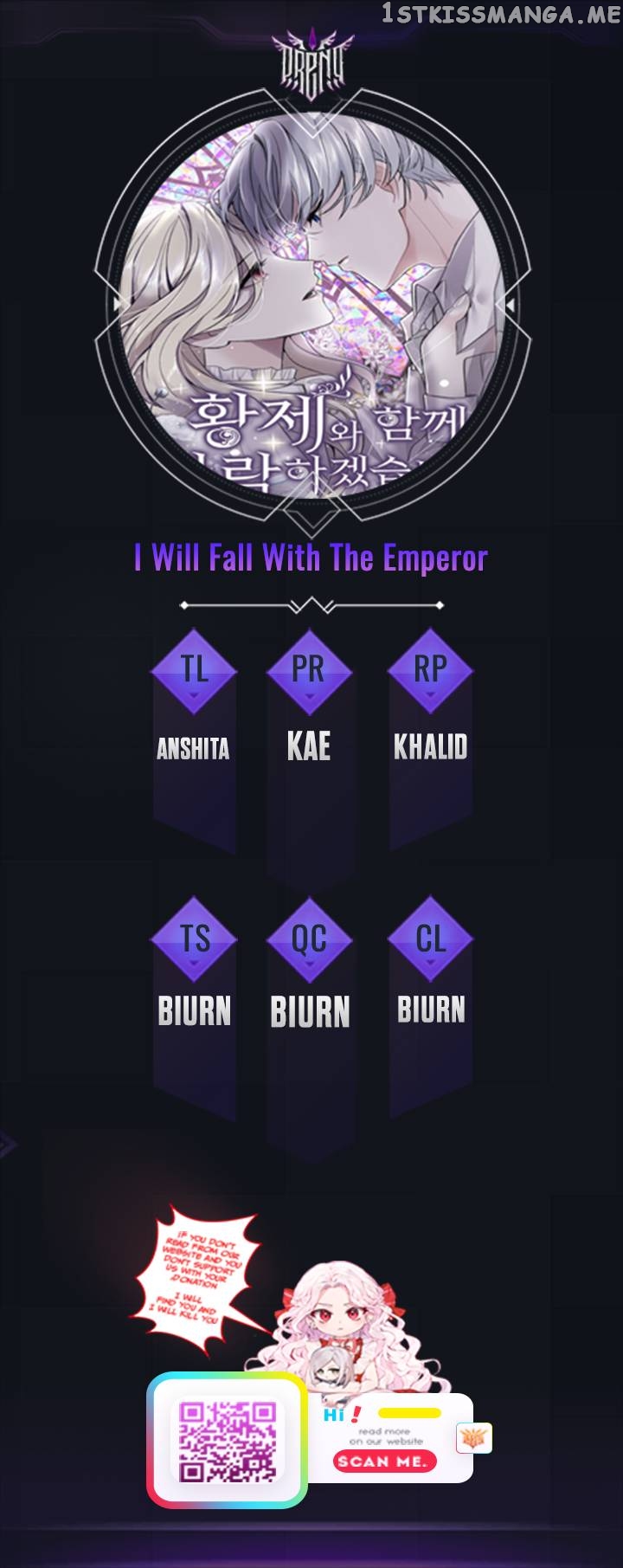 I Will Fall With The Emperor Chapter 45 - page 1