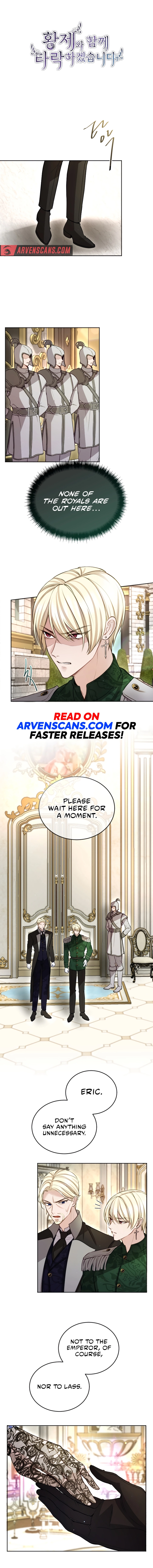 I Will Fall With The Emperor Chapter 109 - page 3