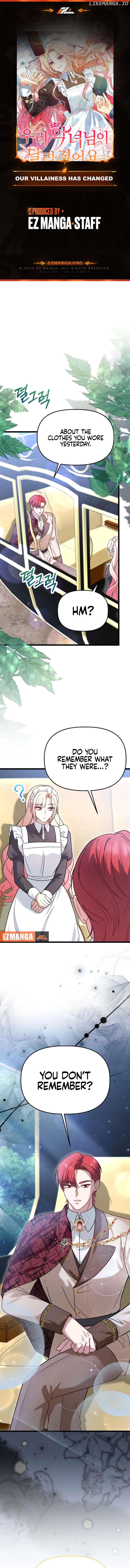 The Villainess Has Changed Chapter 21 - page 1