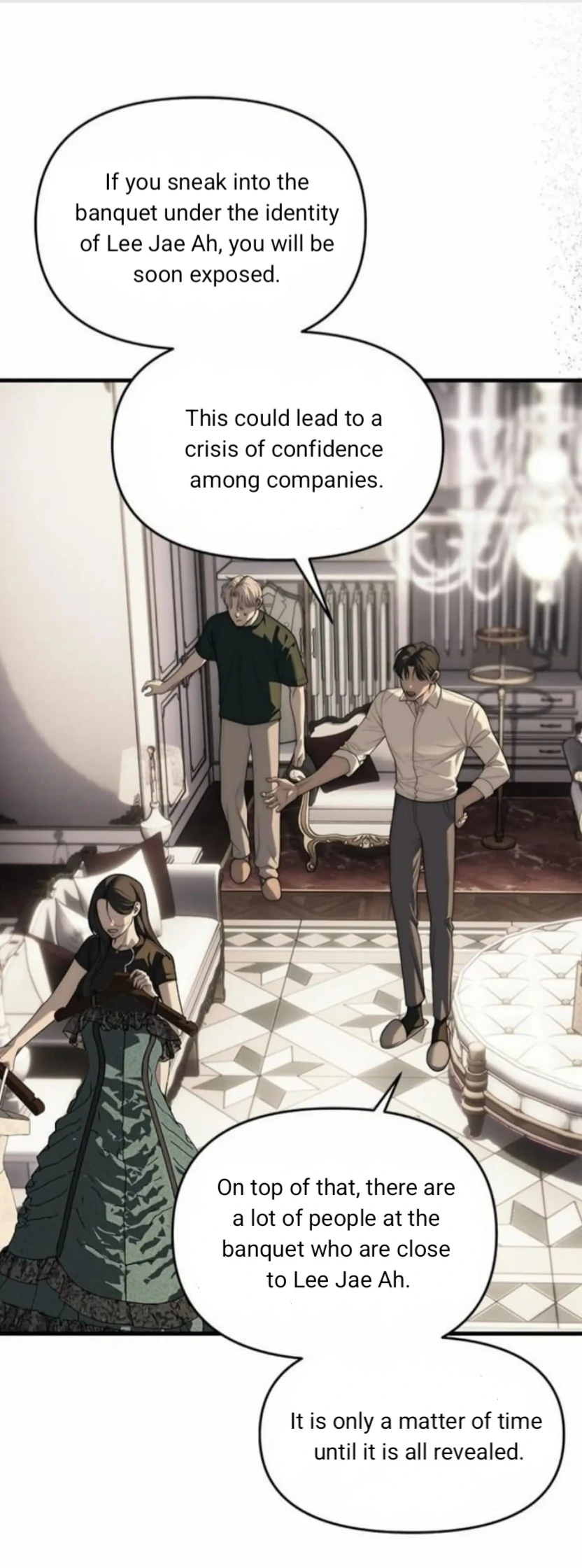 Undercover! Chaebol High School Chapter 94 - page 123