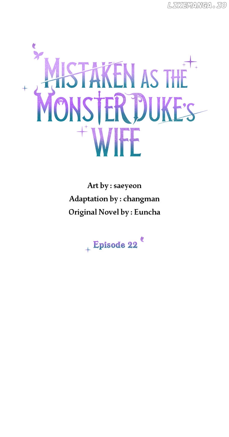 The Monster Duke Mistook Me for His Wife Chapter 22 - page 56