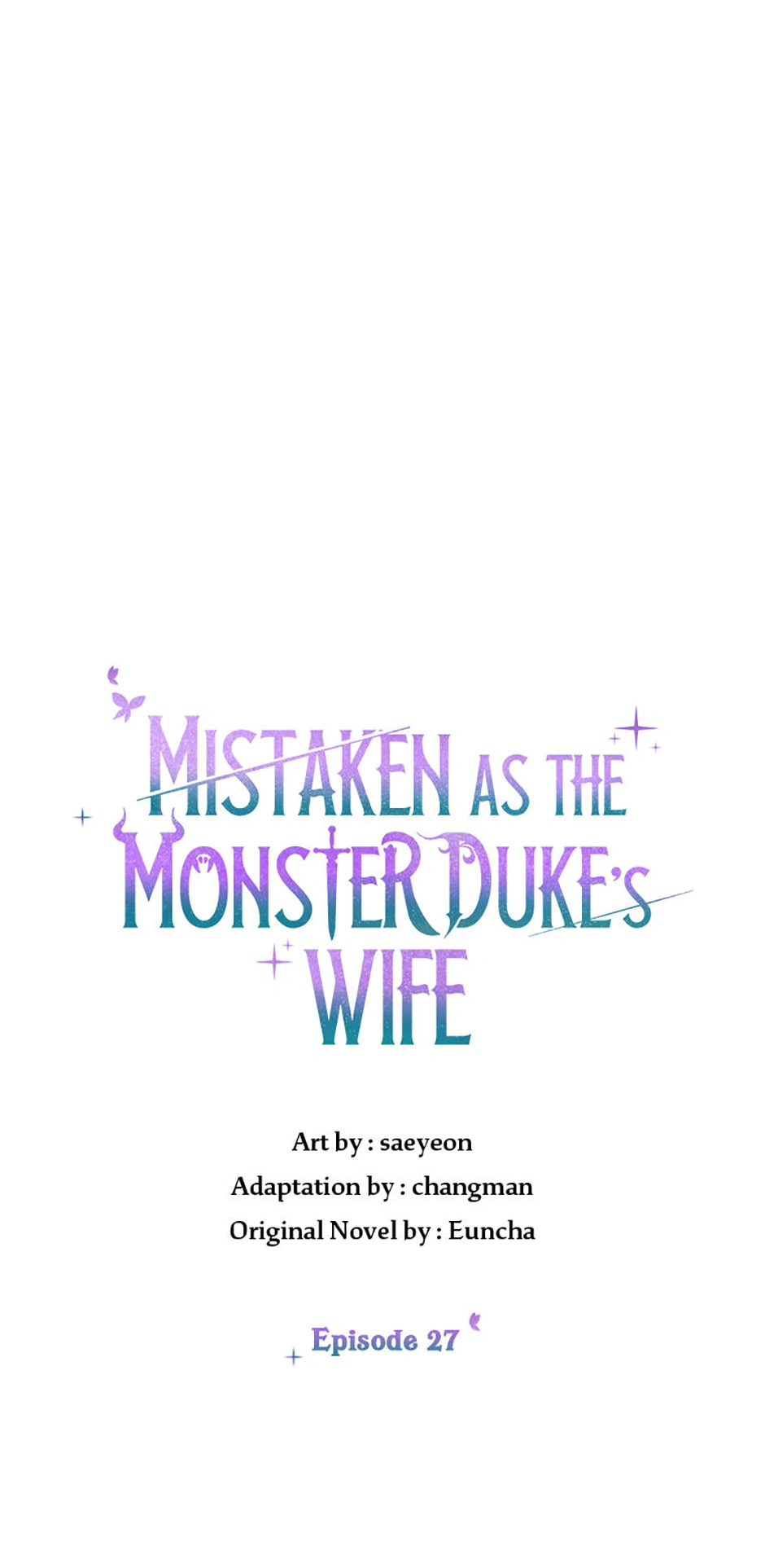 The Monster Duke Mistook Me for His Wife Chapter 27 - page 63