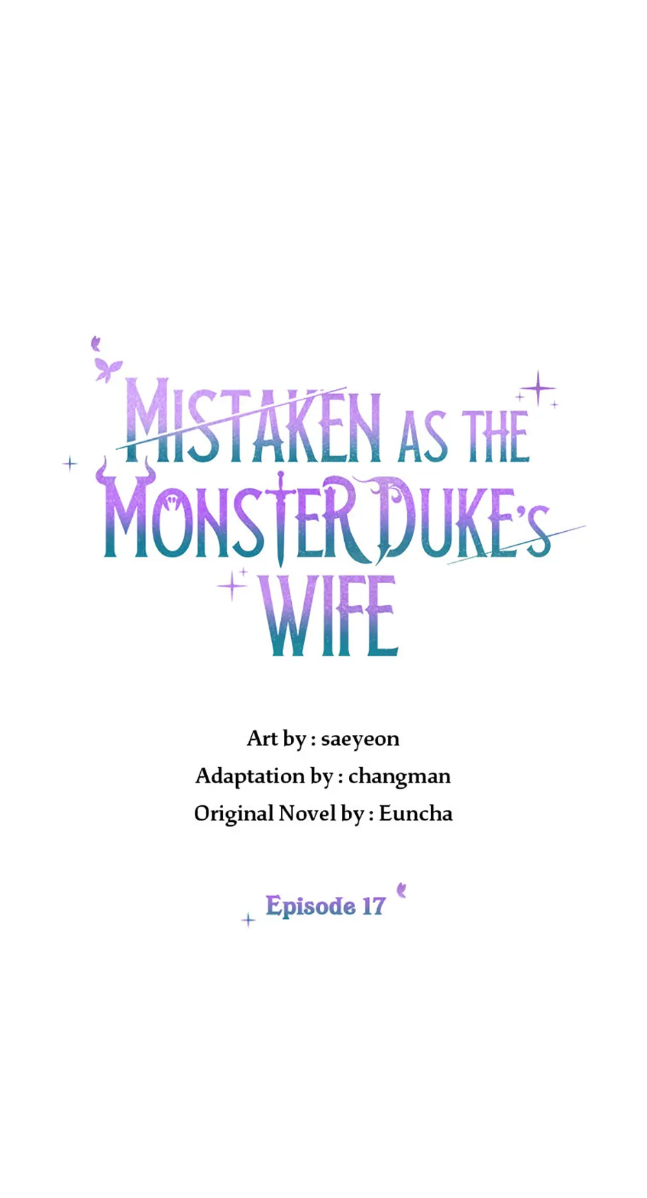 The Monster Duke Mistook Me for His Wife Chapter 17 - page 1