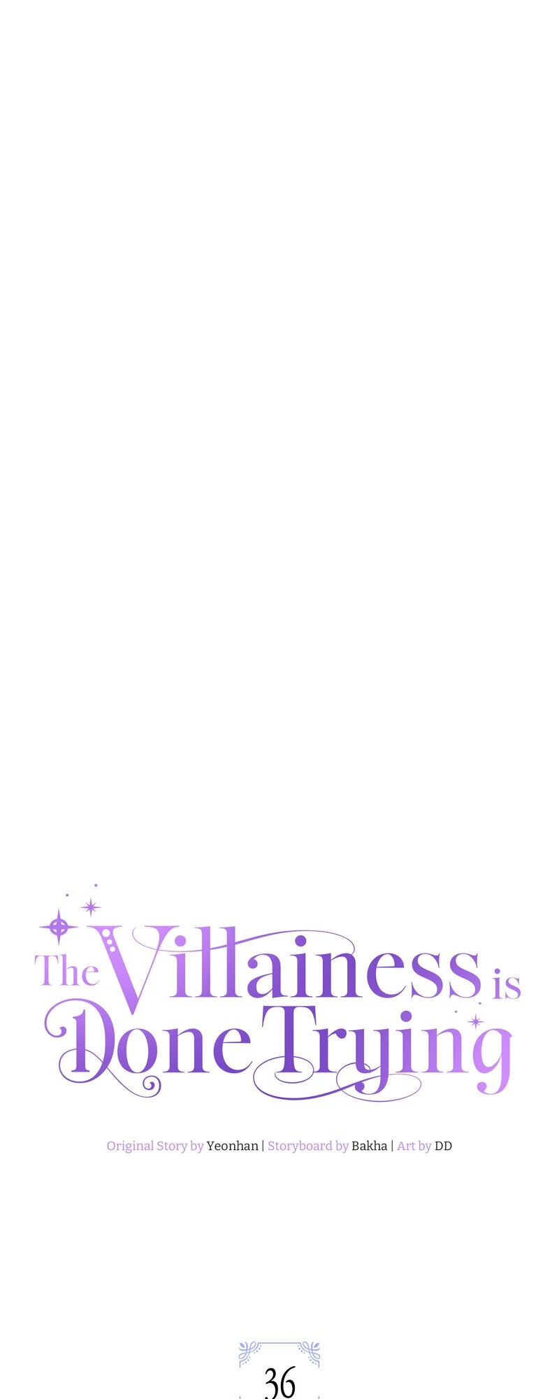The Villainess is Done Trying Chapter 36 - page 14