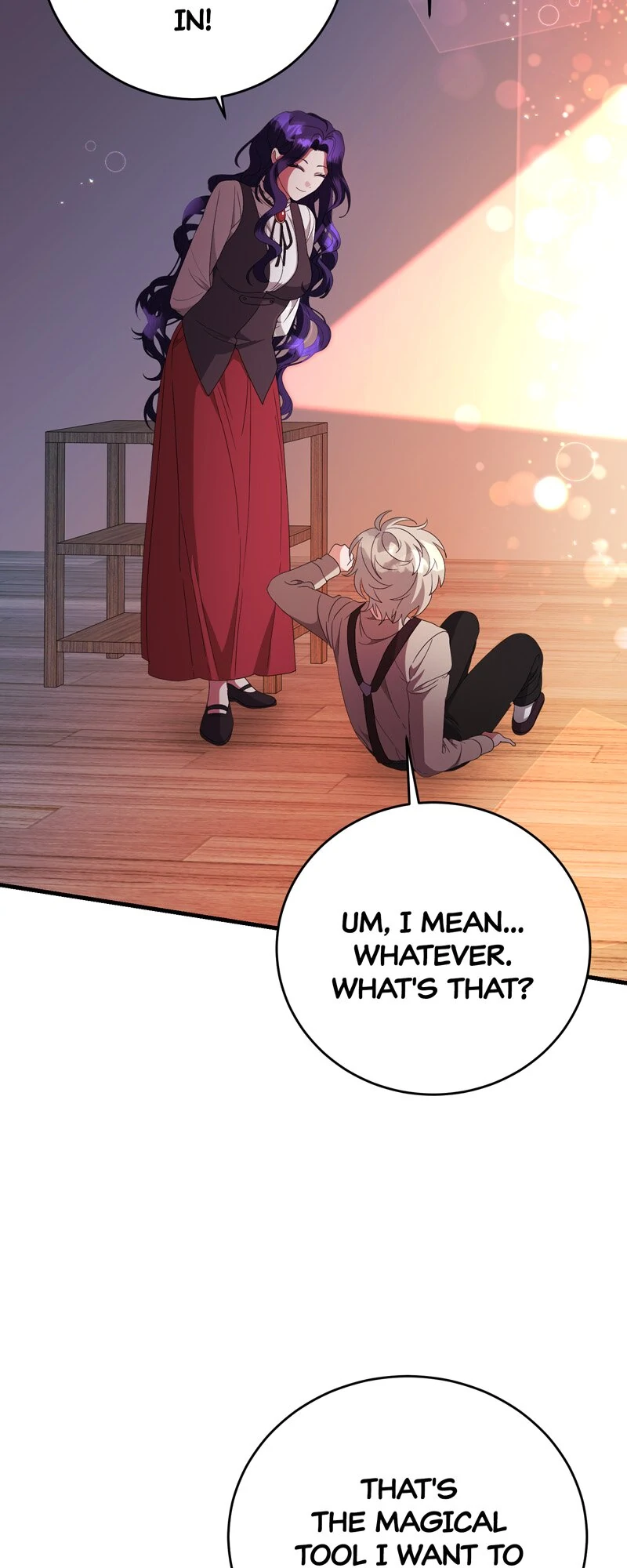 The Villainess is Done Trying Chapter 39 - page 21