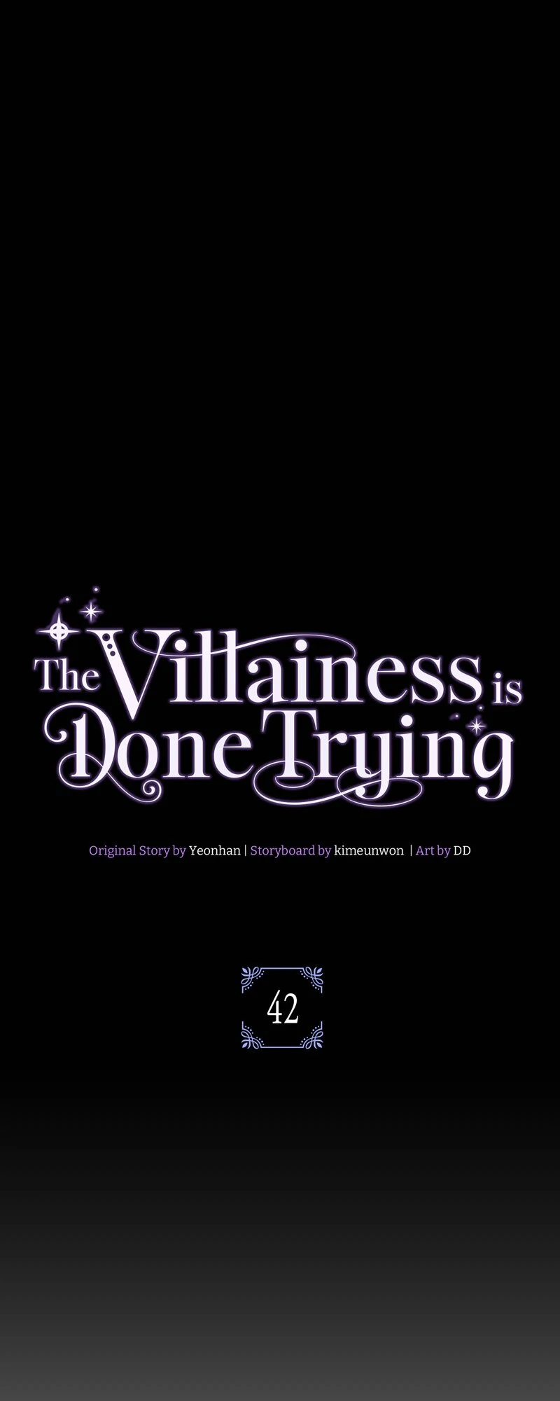 The Villainess is Done Trying Chapter 42 - page 7