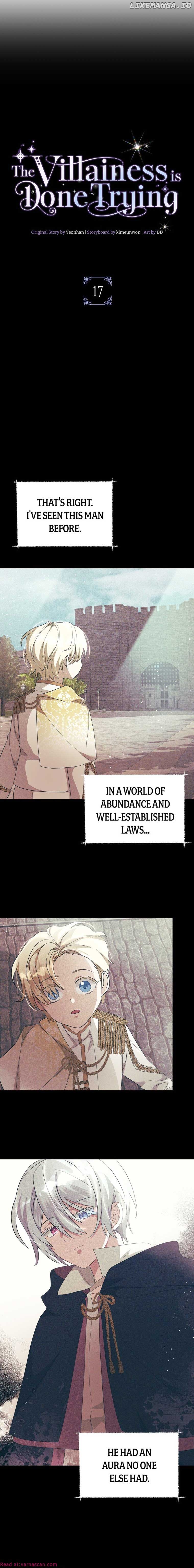 The Villainess is Done Trying Chapter 17 - page 5