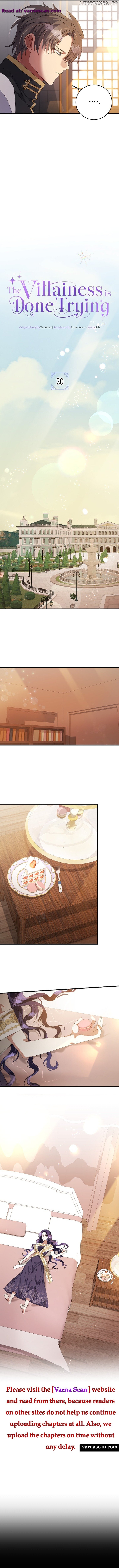 The Villainess is Done Trying Chapter 20 - page 5