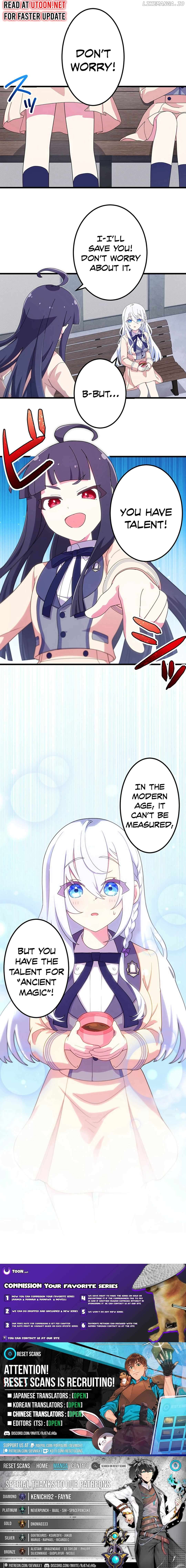 The Demon King Reincarnated as a Highschool Girl Chapter 3 - page 9