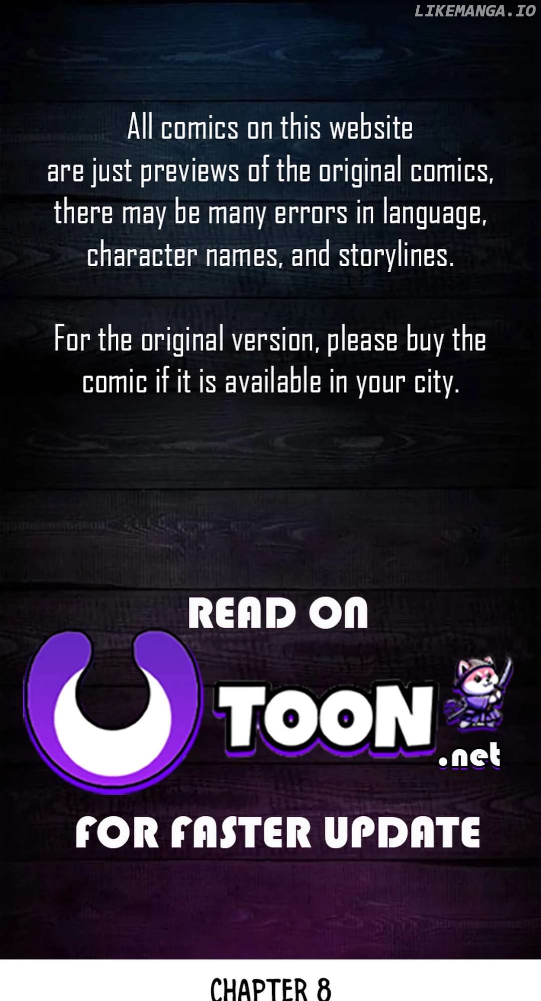 A Tale of the Two Tigers Chapter 8 - page 1