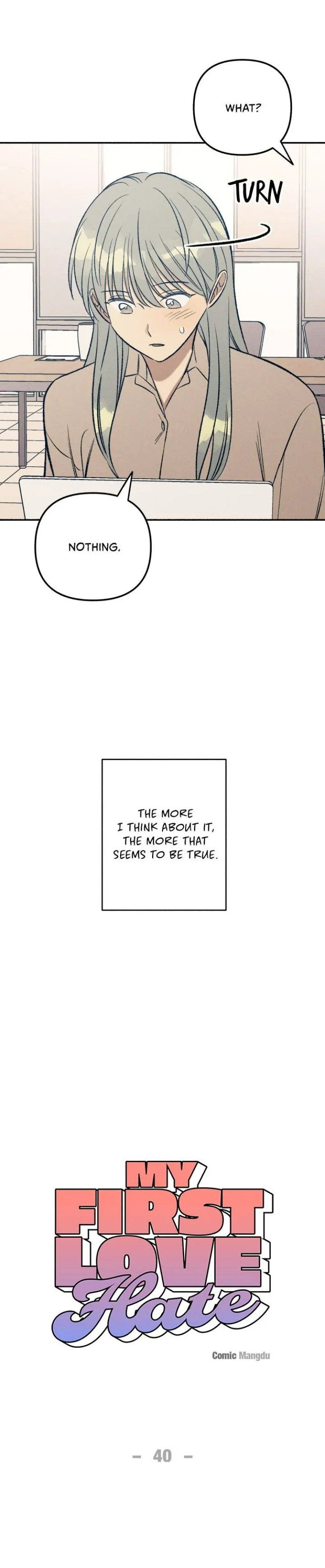 First Love, Lasting Hate Chapter 40 - page 20