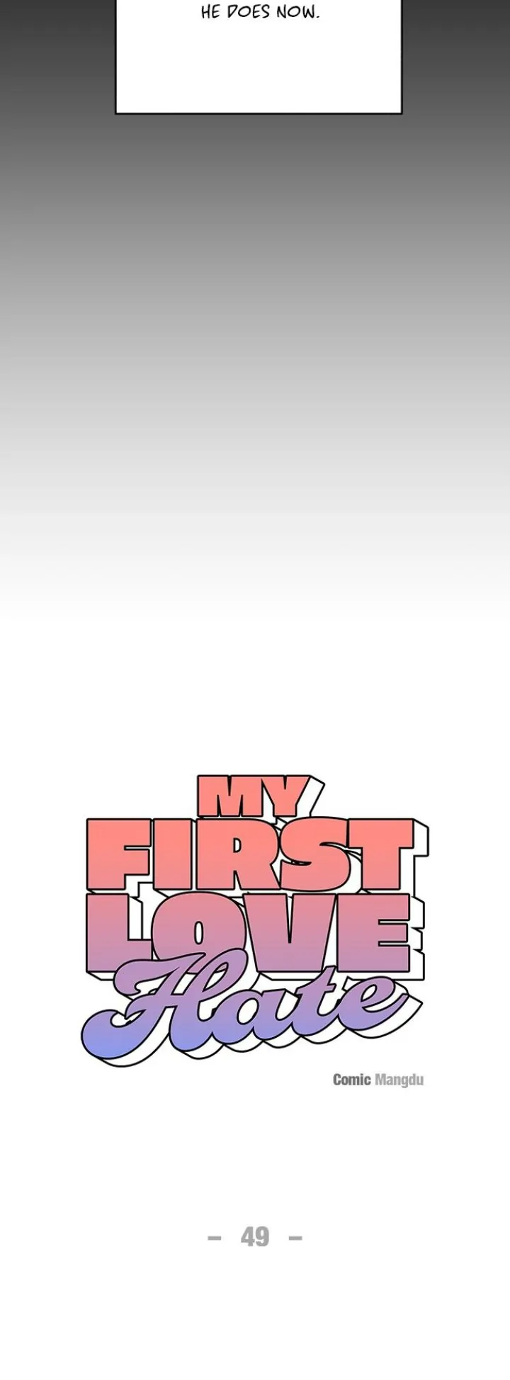 First Love, Lasting Hate Chapter 49 - page 10