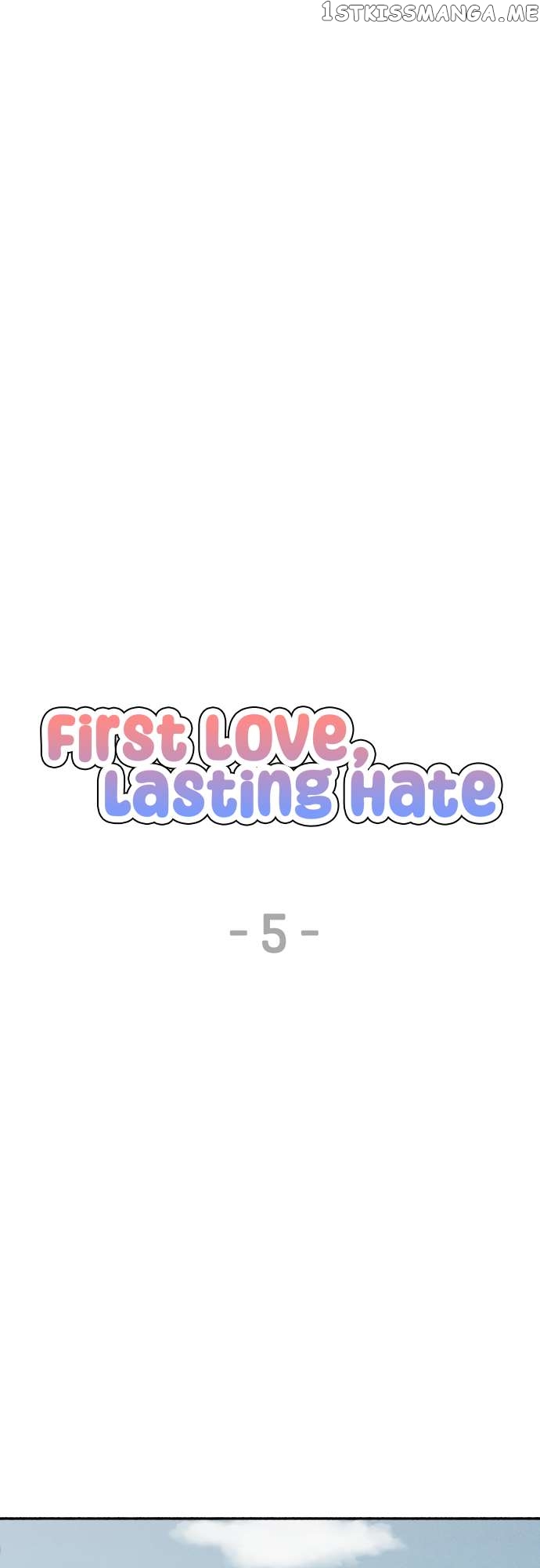 First Love, Lasting Hate Chapter 5 - page 1