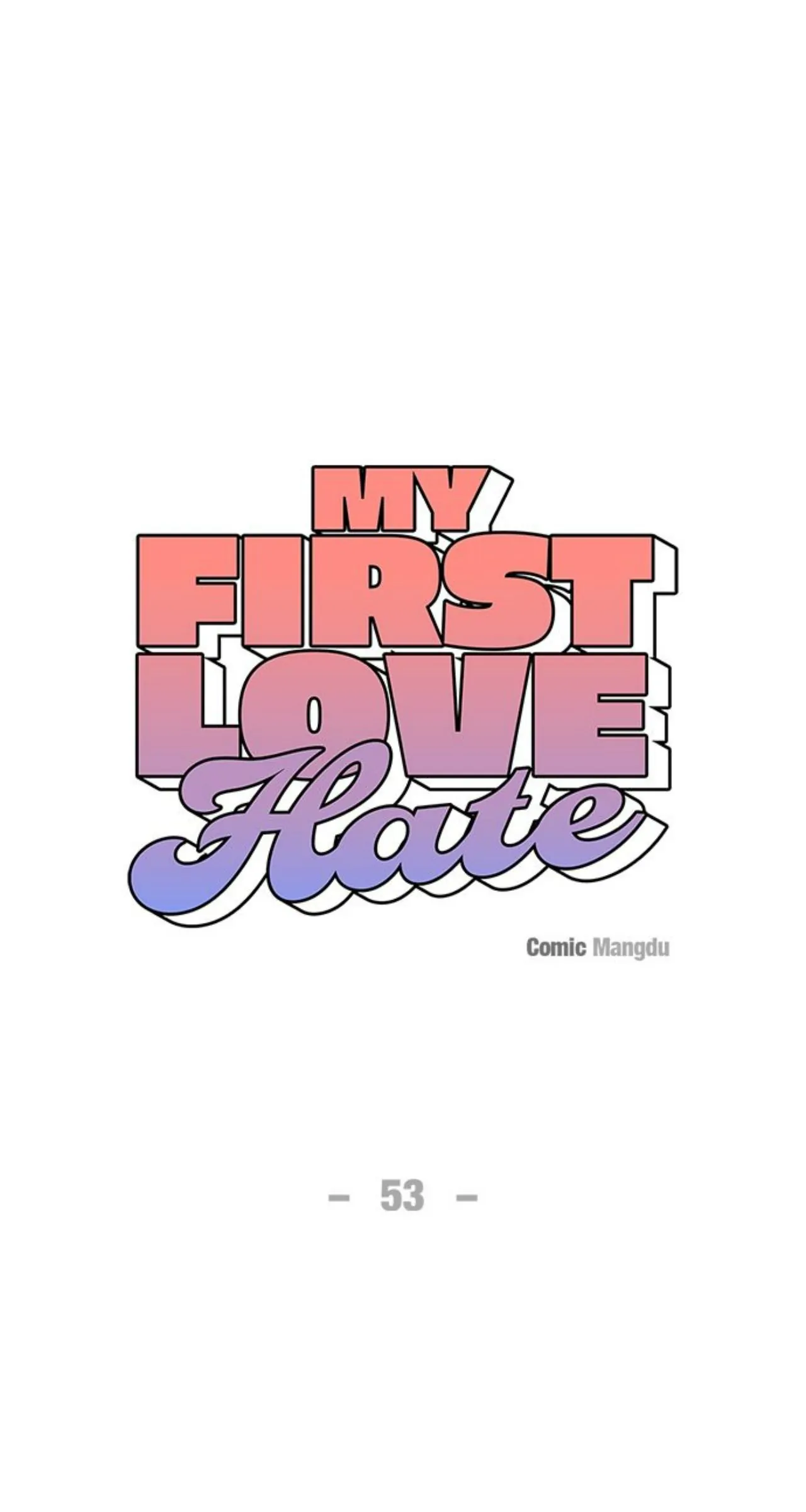 First Love, Lasting Hate Chapter 53 - page 62