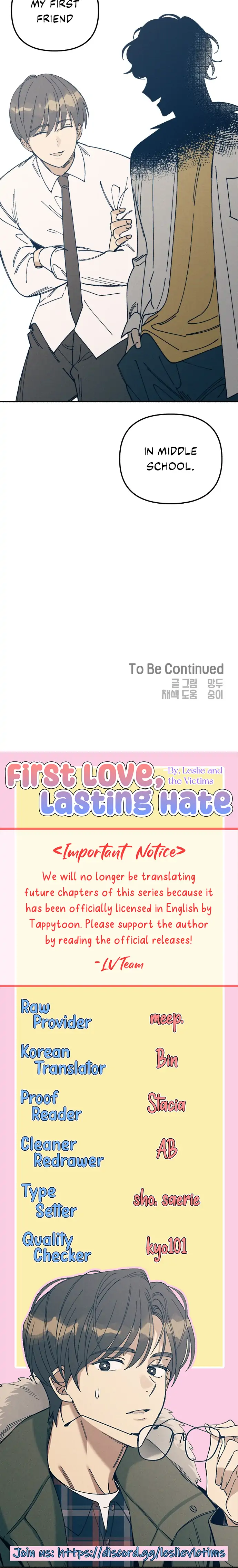 First Love, Lasting Hate Chapter 15 - page 30